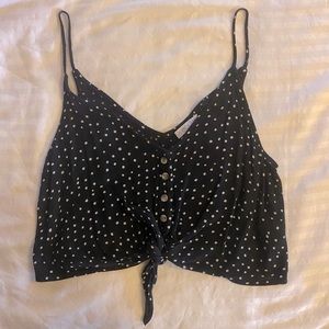 Polka Dot Crop Tank